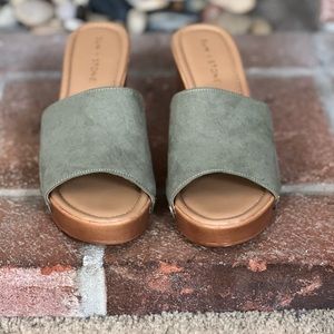 Sun & Stone Alina Platform Studded Sandals